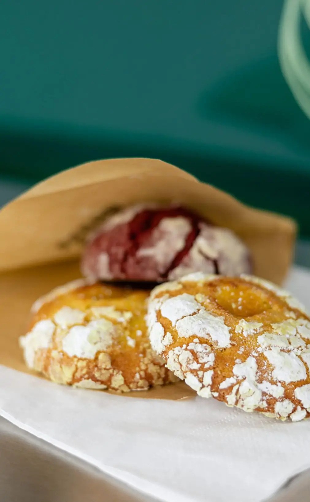 Lemon cookies en red velvet koekje